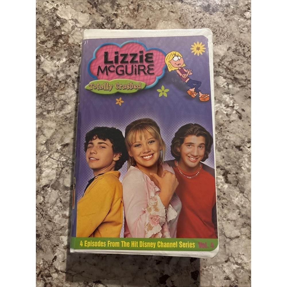 Lizzie McGuire: Totally Crushed VHS 2004 Disney Clamshell Retro Nostalgia VTG